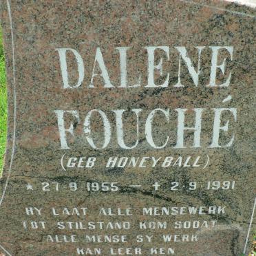 FOUCHE Dalene nee HONEYBALL 1955-1991
