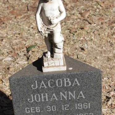 FOURIE Jacoba Johanna 1961-1962