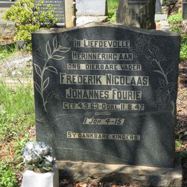 FOURIE Frederik Nicolaas Johannes 1863-1947