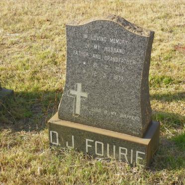 FOURIE O.J. 1916-1979