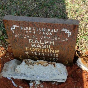 FORTUNE Ralph Basil 1935-2007