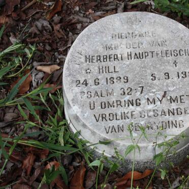 FORBES May Constance nee HILL 1889-1930