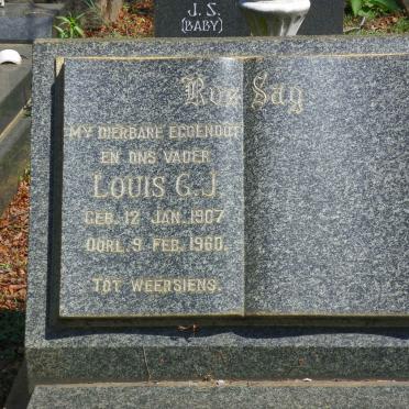 FOURIE Louis G.J. 1907-1960