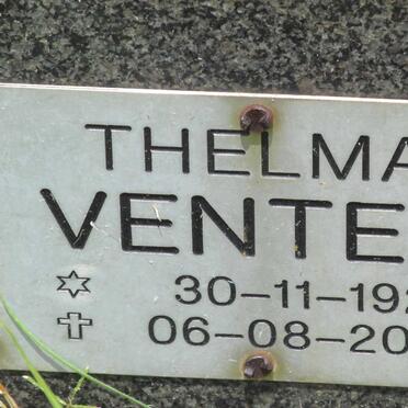 FOURIE Maggie 1902-1988 :: VENTER Japie 1918-1998 &amp; Thelma 1921-2005