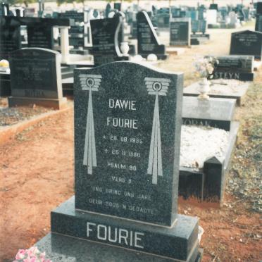 FOURIE Dawie 1935-1980