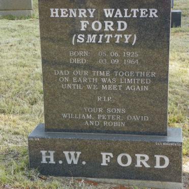 FORD Henry Walter 1925-1964