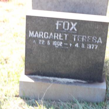FOX Margaret Teresa 1902-1977