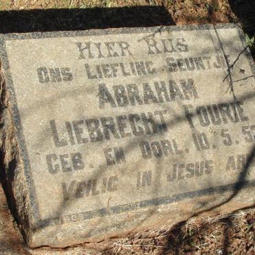 FOURIE Abraham Liebrecht 1953-1953