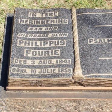 FOURIE Philippus 1941-1955