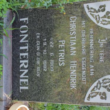 FONTERNEL Christiaan Hendrik Petrus 1909-1982