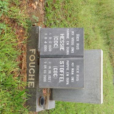 FOUCHE Stoffel 1927-2006 &amp; Hessie 1930-1995
