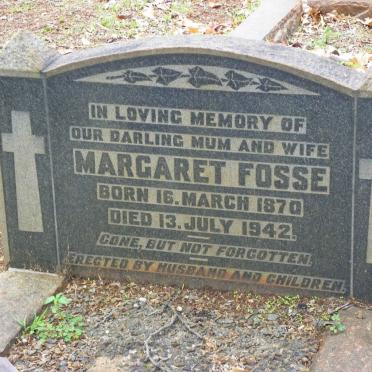 FOSSE Margaret 1870-1942