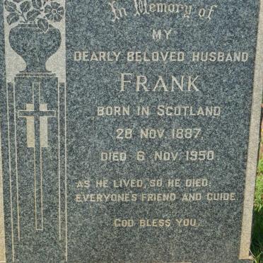 FRASER Frank 1887-1950