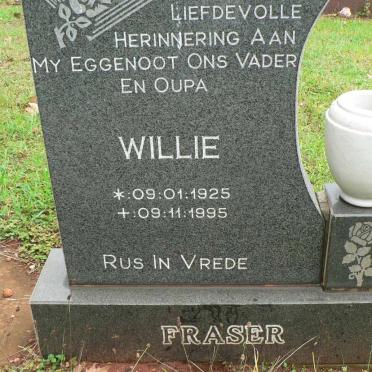FRASER Willie 1925-1995