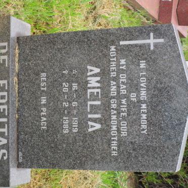 FREITAS Amelia, de 1919-1989