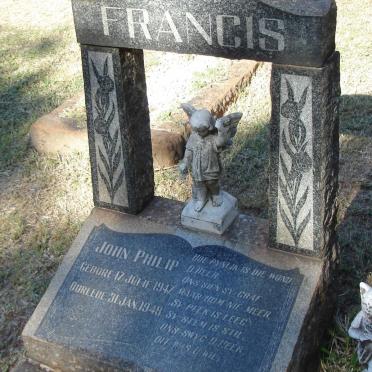 FRANCIS John Philip 1947-1948