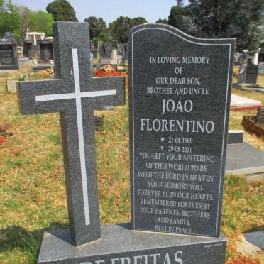 FREITAS Joao Florentino, de 1960-2011