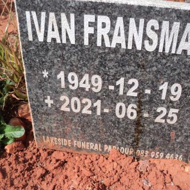 FRANSMAN Ivan 1949-2021