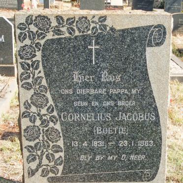 FRASER Cornelius Jacobus 1931-1963