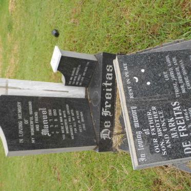 FREITAS Manuel, de 1930-1993 :: DE FREITAS Mark 1964-2000