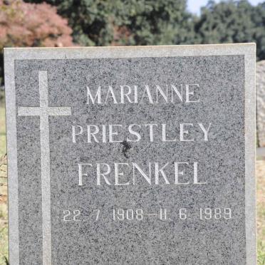 FRENKEL Marianne Priestley 1908-1989