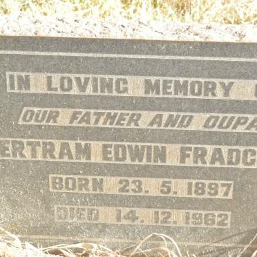 FRADGLEY Bertram Edwin 1897-1962