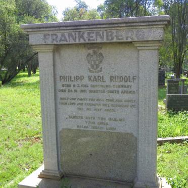 FRANKENBERG Philipp Karl Rudolf 1913-1991