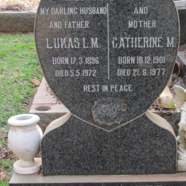 FURSTENBERG Lucas L.M. 1896-1972 &amp; Catherine M. 1901-1977
