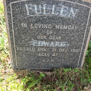 FULLEN Edward -1961
