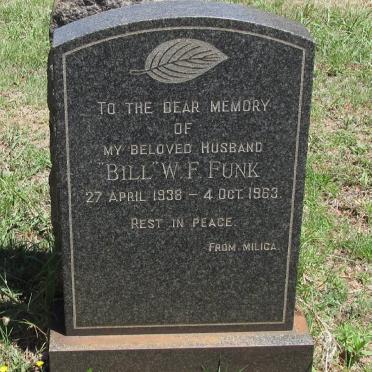 FUNK W.F. 1938-1963