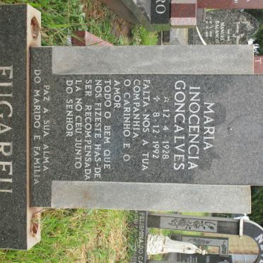 FUGAREU Maria Inocencia Goncalves 1928-1992