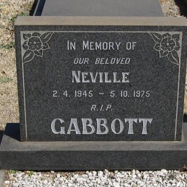 GABBOTT Neville 1945-1975