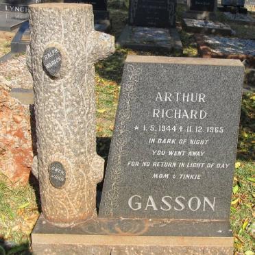 GASSON Arthur Richard 1944-1965