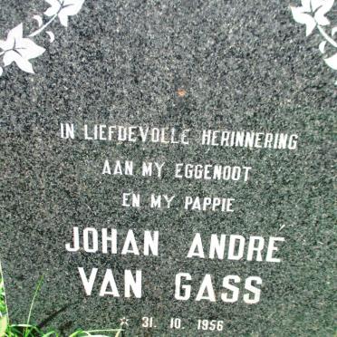 GASS Johan Andre, van 1956-1991