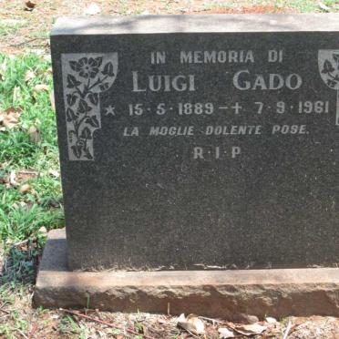 GADO Luigi 1889-1961