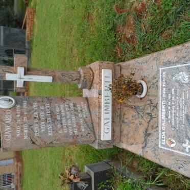 GALIMBERTI Giancarlo 1926-1993 &amp; Elda TOCCO 1929-2018