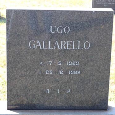 GALLARELLO Ugo 1929-1982