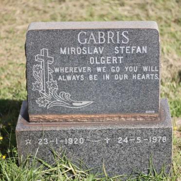 GABRIS Miroslav Stefan Olgert 1920-1978
