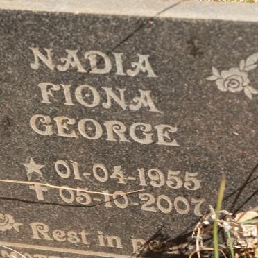 GEORGE Nadia Fiona 1955-2007