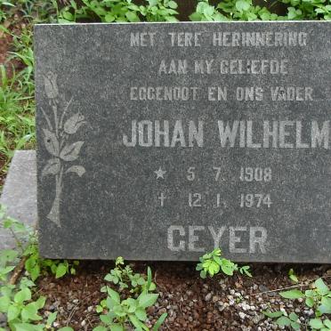 GEYER Johan Wilhelm 1908-1974