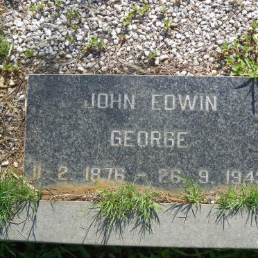GEORGE John Edwin 1876-1943