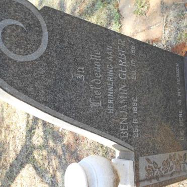 GERBER Benjamin 1892-1967