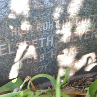 GEVERS Elsbeth nee HANKE 1871-1956