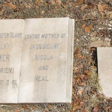 GEORGE Alfred 1917-1986 :: PALMER Mary Jennifer Clare nee O'BRIEN 1944-1981 