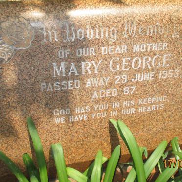 GEORGE Mary -1953