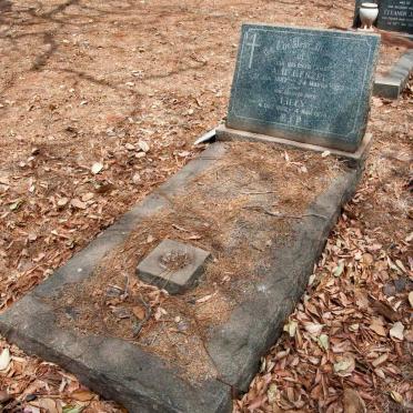GENZEL A.H. 1882-1959 &amp; Lilly 1890-1974 :: MOKOENA Jane 1957-2019