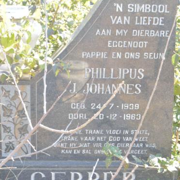GERBER Phillipus J. Johannes 1939-1963