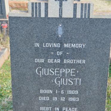 GIUSTI Giuseppe 1909-1963