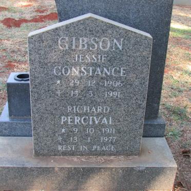 GIBSON Richard Percival 1911-1977 &amp; Jessie Constance 1906-1991