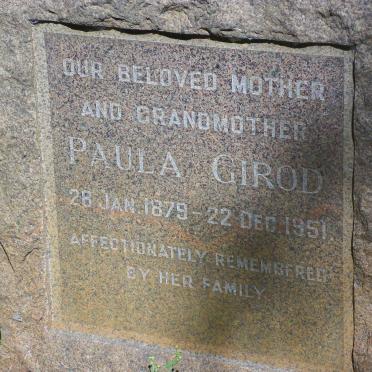GIROD Paula 1879-1951